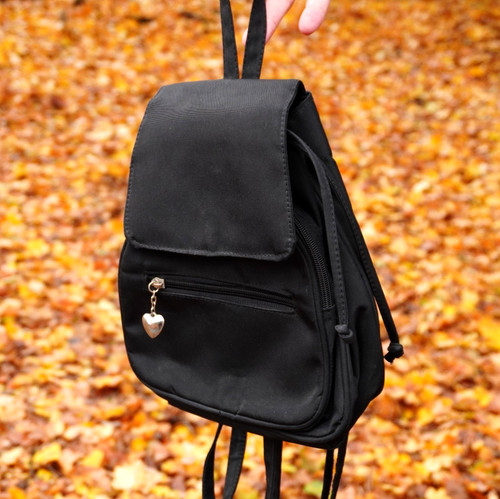 Vintage rucksack klein herz - rucksack,