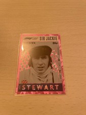 Topps Formel 1 Turbo Attax 2025 Sir Jackie Stewart Icons Of The Grid Pink #295