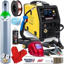 MAGNUM MIG 209 Alu Synergie Schweißgerät MIG MAG MMA WIG 230 V / 50 Hz 40-200 A