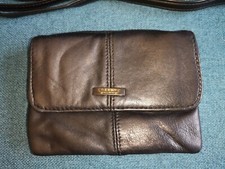 Lorenz Damenhandtasche Schultertasche Handtasche Nappaleder Leder Schwarz Bag