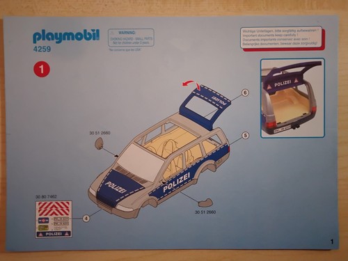 Playmobil bauanleitung 4259 - playmobil,