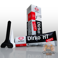 DIRKO HT DICHTMASSE SCHWARZ 70ml ELRING SILIKON MOTOR ÖLWANNE GETRIEBE