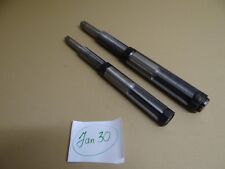 HUNGER Reibahlen Set 2 Teilig gebraucht aus BW Lagerbestand Hartchrom (Jan30)