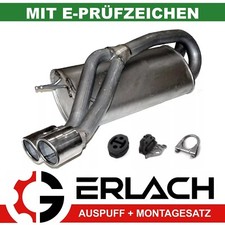 Auspuff für Fiat Bravo 1.4 1.6 1.9 / Lancia Delta III 1.4 Endschalldämpfer 5900