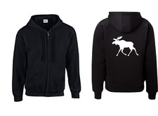 Kapuzenjacke - Elch Schweden (