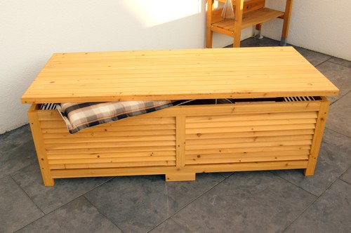 Holz gartentruhe holztruhe - gartentruhe,