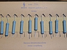 Konvolut 39x Siemens Karbowid B512 66m Widerstand 1,41k 1% f. Klangfilm NOS