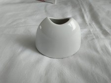 ARZBERG kleine VASE  weiß Schifferschaukelform