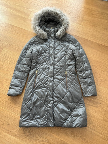 Ladies barbour long down coat - long,