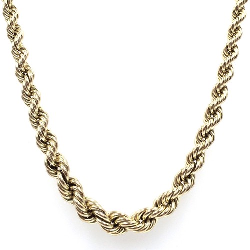 8kt gelbgold kordel goldkette - 8kt,