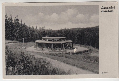 Radiumbad brambach - ak,