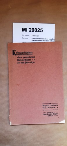 Kriegserlebnisse eines