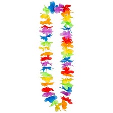 BUNTE HAWAII BLÜTENKETTE
