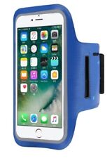 Handy-Armtasche-Joggen-Fahrradfahren, Reflektierend, Wasserabweisend, Blau