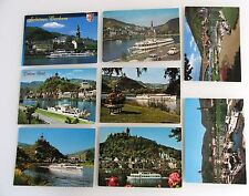 Schiffsfoto 8 x MOSEL Schiffe