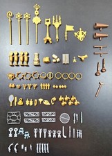 Playmobil Gold, Silber & Bronze Konvolut - Krone, Pokal, Statue, Fernrohr uvm