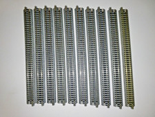 Kato Unitrack Konvolut 10 Stück gerades Gleis S 248 Holzschwellen - Spur N 1:160