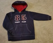 Topolino Sweatjacke mit Kapuze Größe 116 Jungen Navy Pullover 