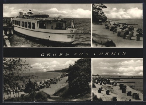 Ansichtskarte lubmin seebad - ansichtskarte, lubmin,