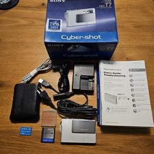 Digitalkamera Sony Cybershot DSC-T7 Silber Zustand Sehr Gut Getestet Kamera Foto