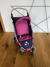Bayer Chic 2000 Puppenbuggy SPEEDY Little Princess Pink Puppe Dunkelblau Defekt