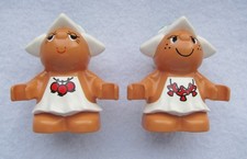 2 Lego Duplo Wichtel Kleine Waldfreunde Little Forest Friends Pilze Beeren RAR