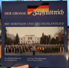 Der große Zapfenstreich + Deutschlandlied - Stabsmusikorps der Bundeswehr - 12"
