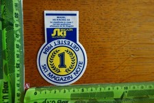 Alter Aufkleber Sport Ski Ausrüstung Ski Magazin Note 1 1984