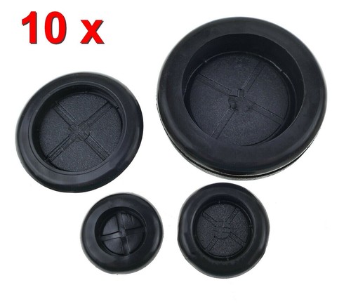 10x blindstopfen gummistopfen - 10x,