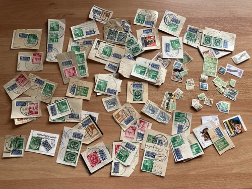100 briefmarken - ca.,