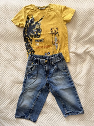 Jeans shorts 128 - shorts, +