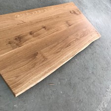 Tischplatte Platte Eiche Massiv Holz NEU Tisch Brett Leimholz mit Baumkante ! 