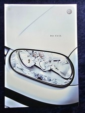 VW Golf 4 Prospekt, 4.2001, Trendline, Comfortline, GTI   Aufkleber