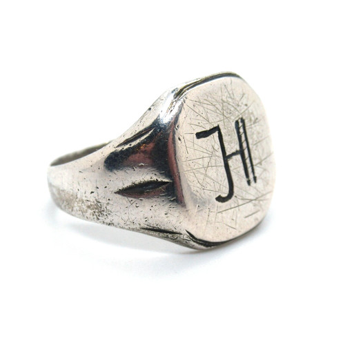Siegelring silber 835 - silber,