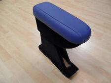 $$$ Mittel - Armlehne passend für Smart Fortwo 450 + BLAU + Lederbezug + NEU $$$