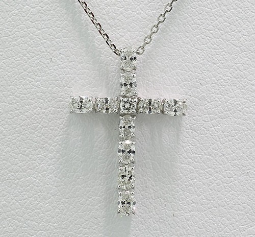 Brillant kreuz anhänger - brillant, an