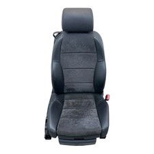 Sitz Beifahrersitz Sitzheizung Leder Alcantara Audi A4 Cabrio 8H B7 soul schwarz