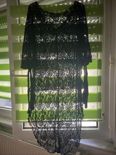 Tunika komplett Spitze vorne kurz hinten lang Neu Von Tredy Gr.38-40