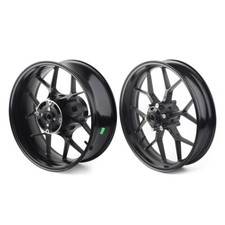 Mattschwarz Paar vorne +Hinter