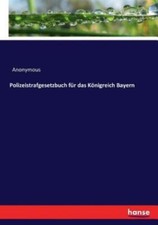 Polizeistrafgesetzbuch F?R Das