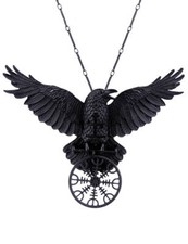 Gothic halskette amulett - gothic,