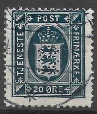 Dienstmarke 17 mit Plattenfehler (AFA 17x)