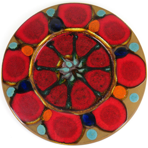 Handmade vintage ceramic wall - vintage,