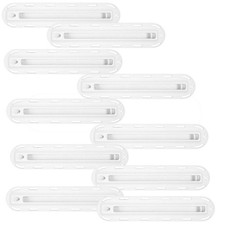 FUTURES Finbox F2 ILT 1/2 Inch Weiss 10 Stück Surfboard Finne Wellenreiter