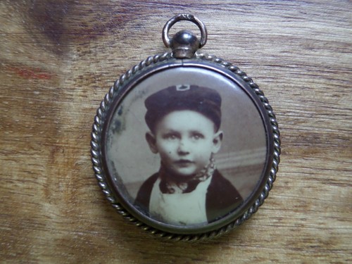 Antikes altes foto medaillon - -,