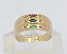 ♦♦ Ring in 14 kt 14k 585