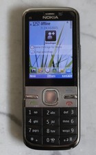 Nokia  C5-00 - Schwarz (Ohne Simlock) Smartphone (002W6B5)