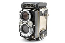 【Problem】OLYMPUS Olympusflex Model BII 75mm f2.8 TLR Filmkamera JAPAN #2555326