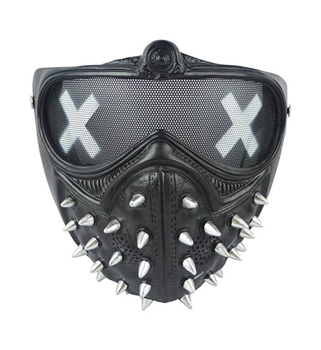 Halloween uhr maske harz - halloween,