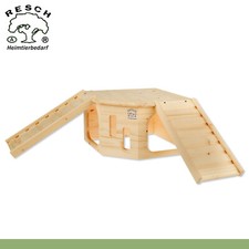 Resch 32 Nagerecke XL Handgemacht Kaninchen Meerschweinchen Ratte Degu Haus Nest